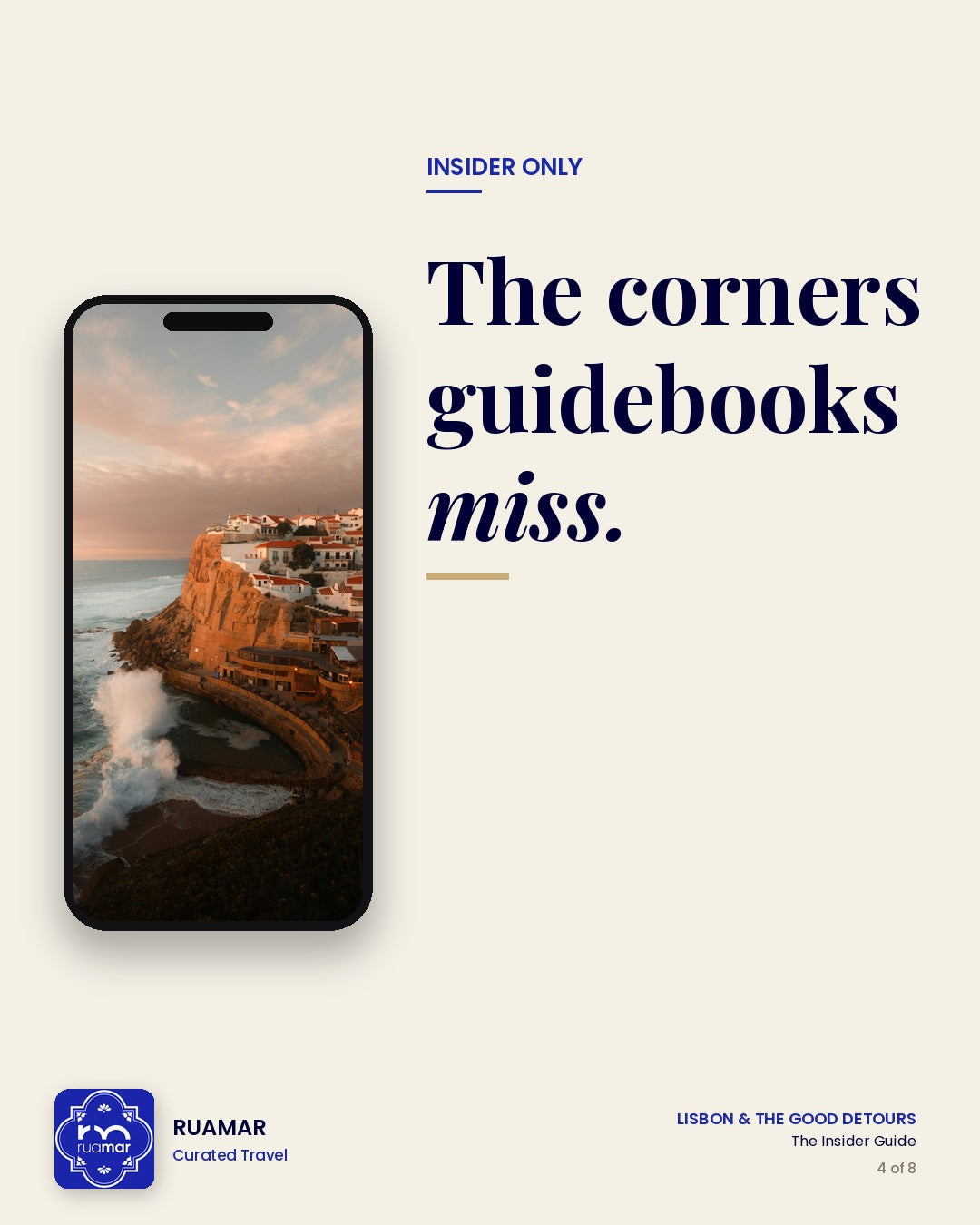 Lisbon & the Good Detours — The Insider Guide, Map + App - MOST POPULAR