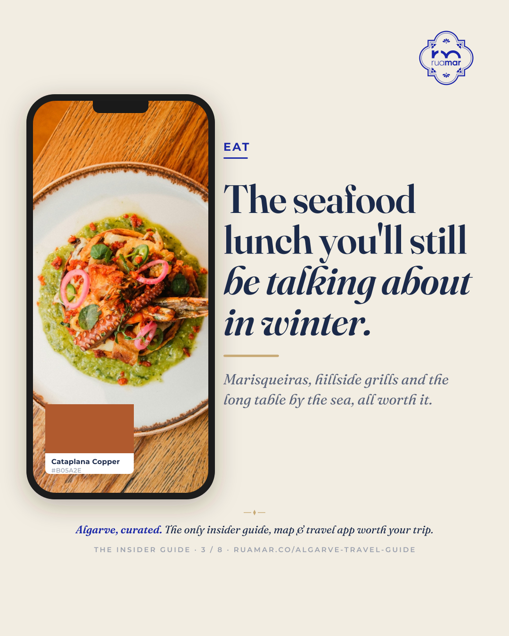 Eat, seafood long lunch in the Algarve