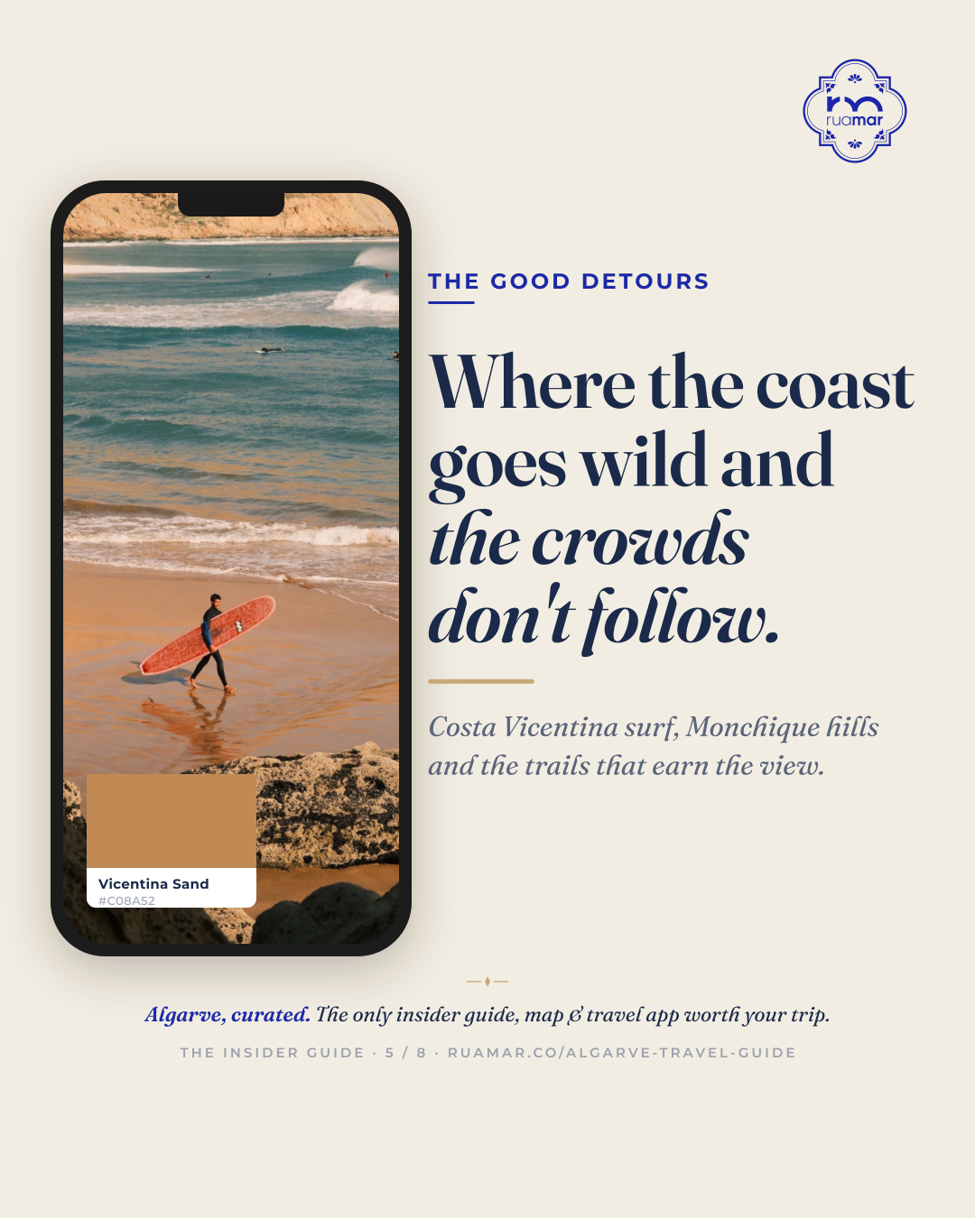 The good detours, Costa Vicentina surf