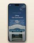 Lisbon & the Good Detours — The Insider Guide, Map + App - MOST POPULAR