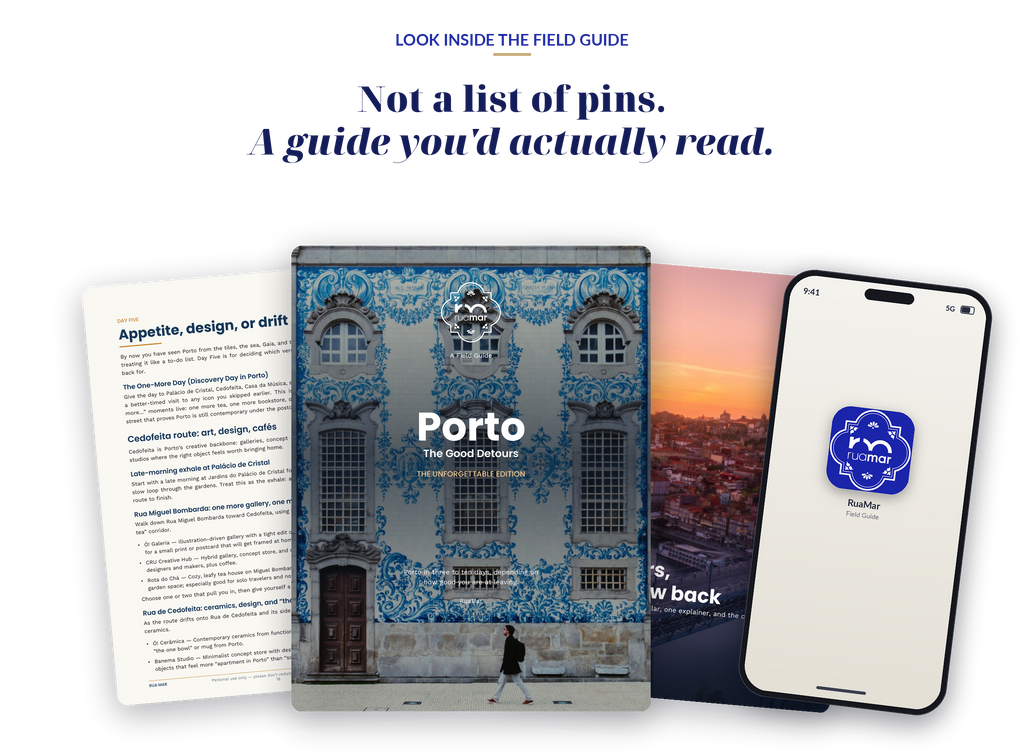 Porto Travel Guide, Map + App | RuaMar Insider Edition