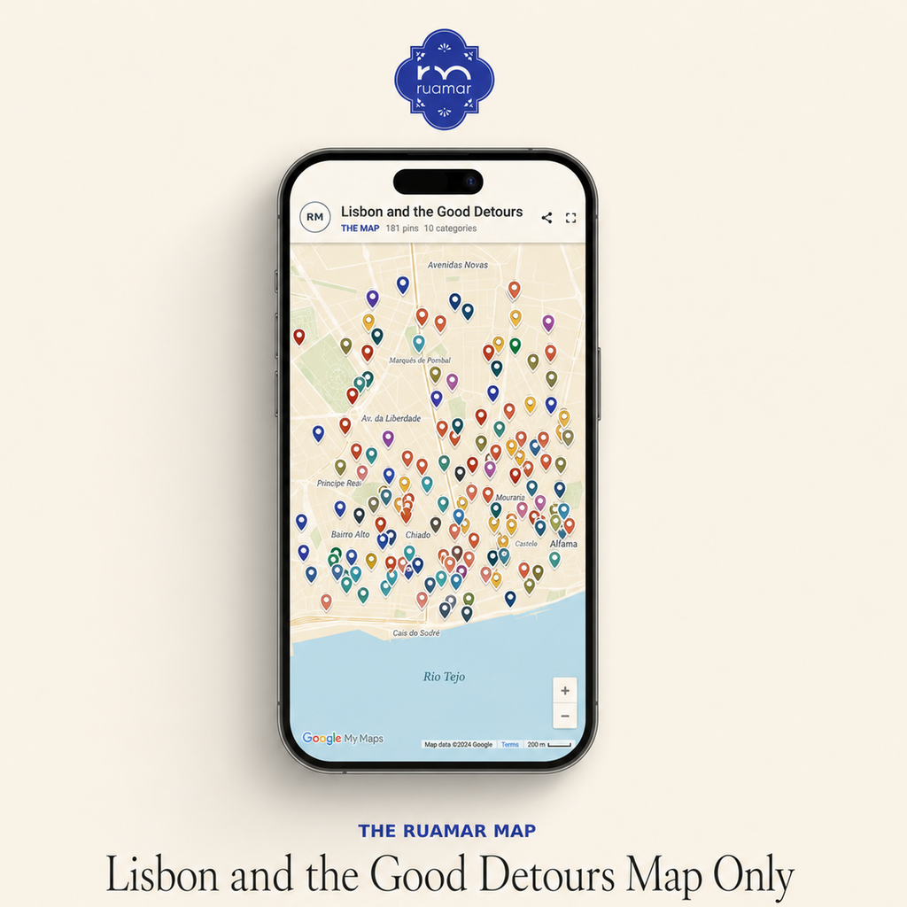 Lisbon & the Good Detours — The Insider Map Only